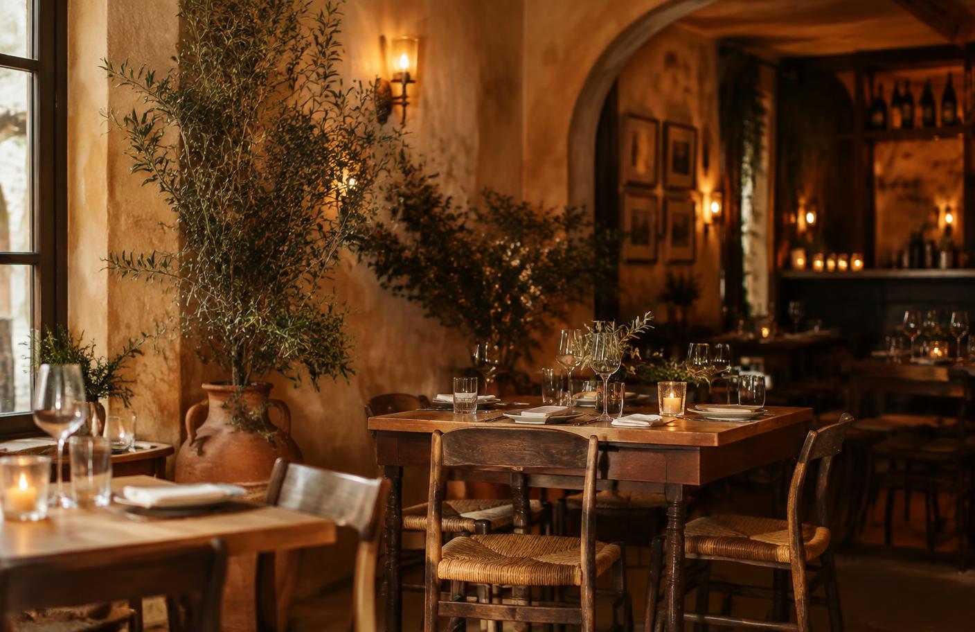 Exemple de site Maison Olive pour restaurant